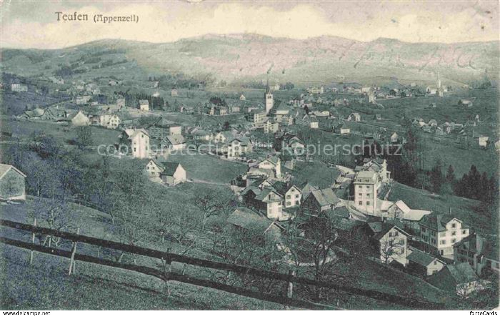 Teufen Appenzell AR Panorama