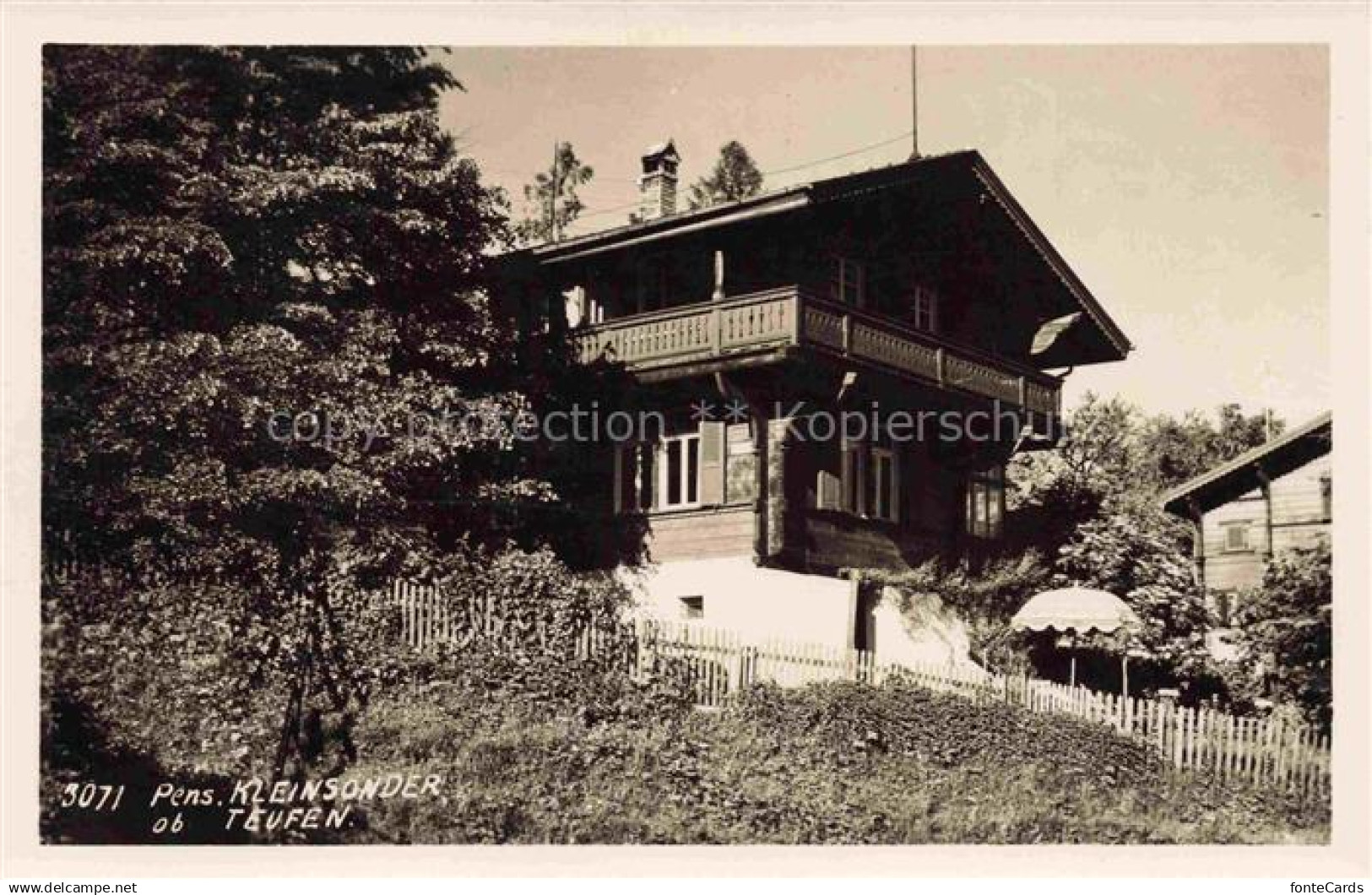 Teufen Appenzell AR Pension Kleinsonder