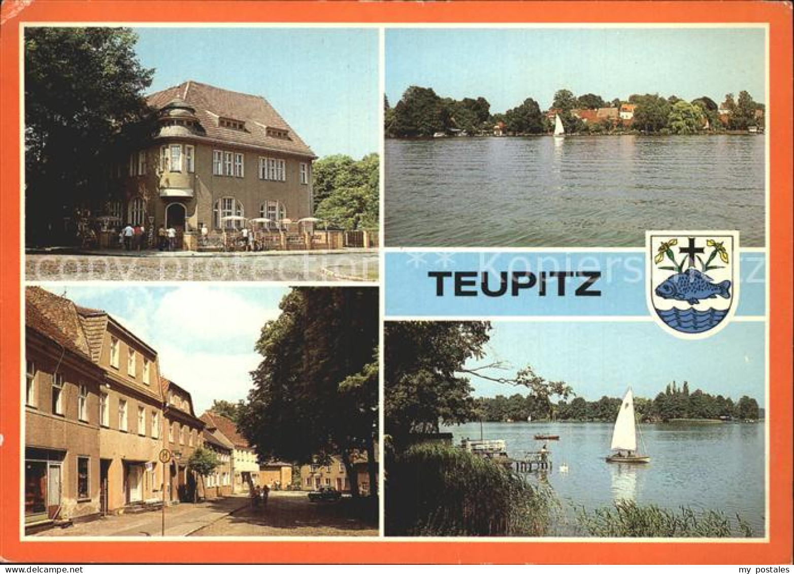 Teupitz Gaststaette Schenk von Landsberg Markt Teupitzsee