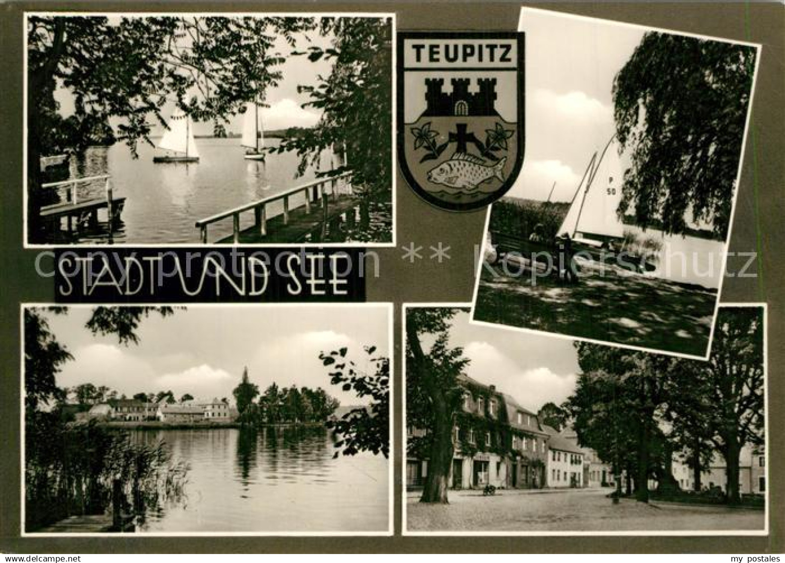 Teupitz Stadt und See
