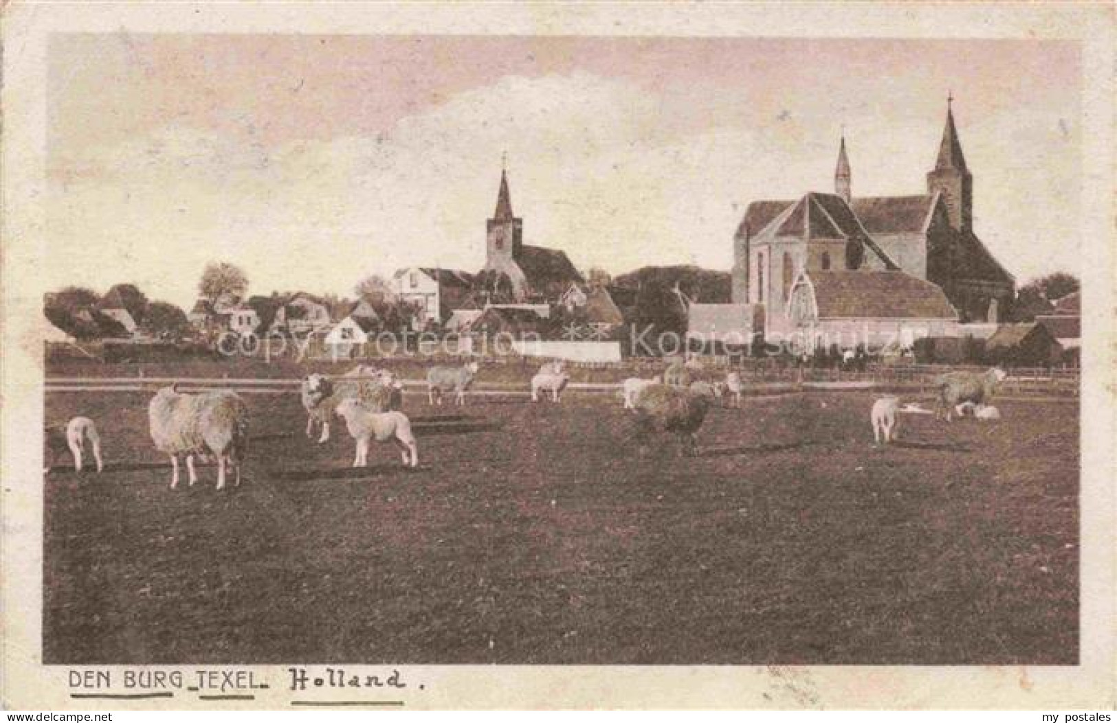 TEXEL NL Burg Texel Kirche