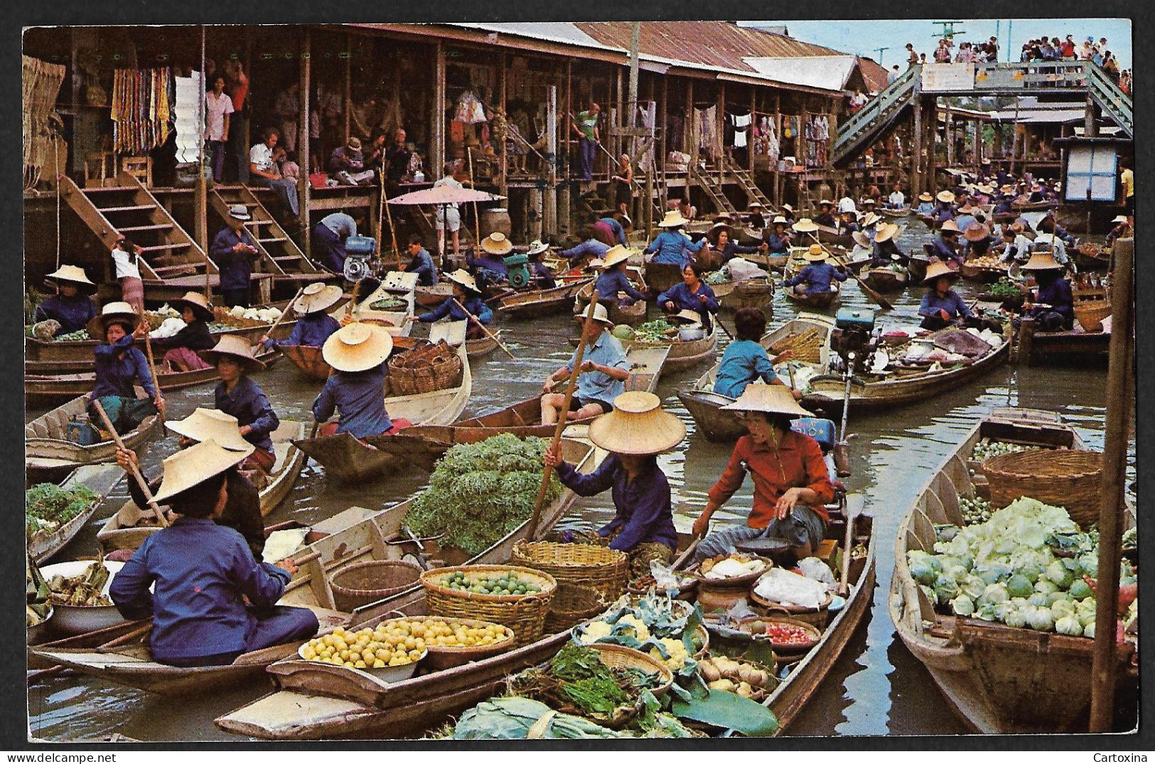 Thailand Damnoen Saduak Floating Market Ratchaburi