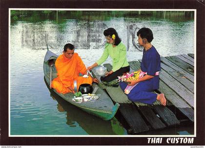 CPSM Thaïland-Thai Custom-Timbre     L4647