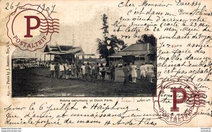 TAILANDIA. THAILANDE RAKNA CEREMONY AT DUCIT PARK