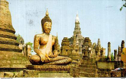 CPM Budha Image at Wat Mahathat The Sukhothai Province North Thailande