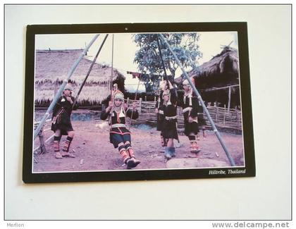 Thailand - Akha Children -Hilltribe village  Northern Thailand   F  D65295