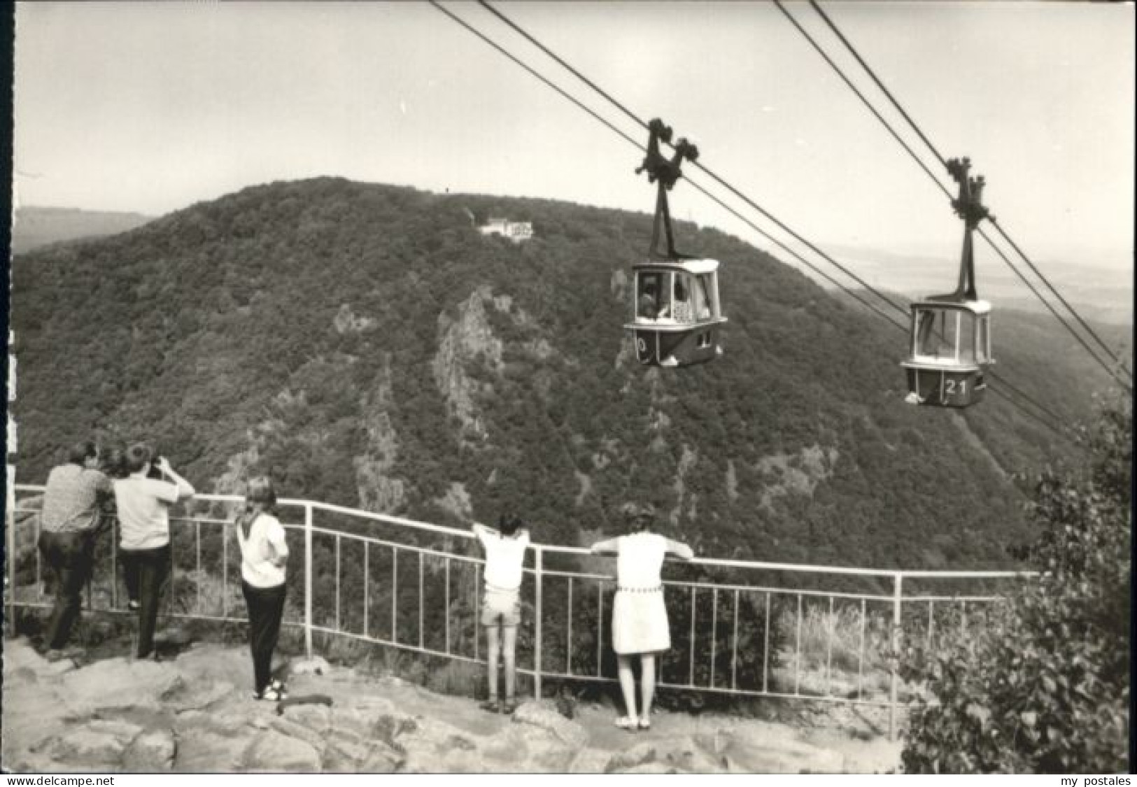 Thale Harz Thale Bergstation Personenschwebebahn Berghotel Rosstrappe