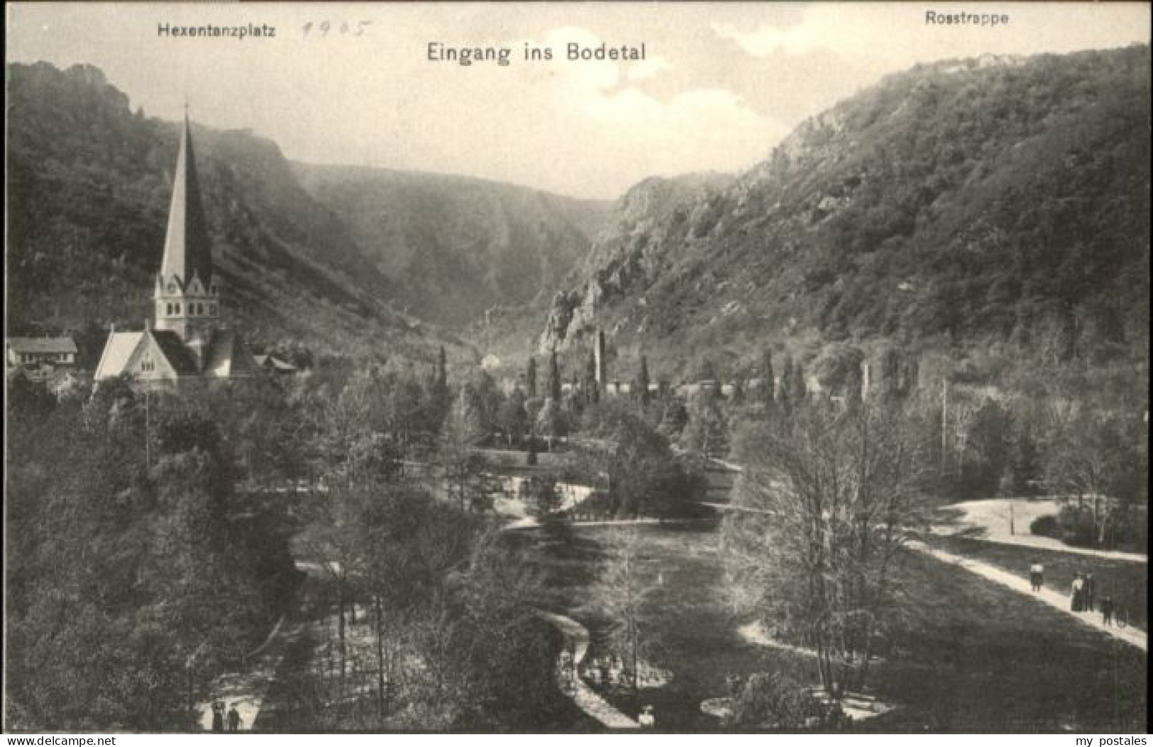 Thale Harz Thale Hexentanzplatz Bodetal Rosstrappe