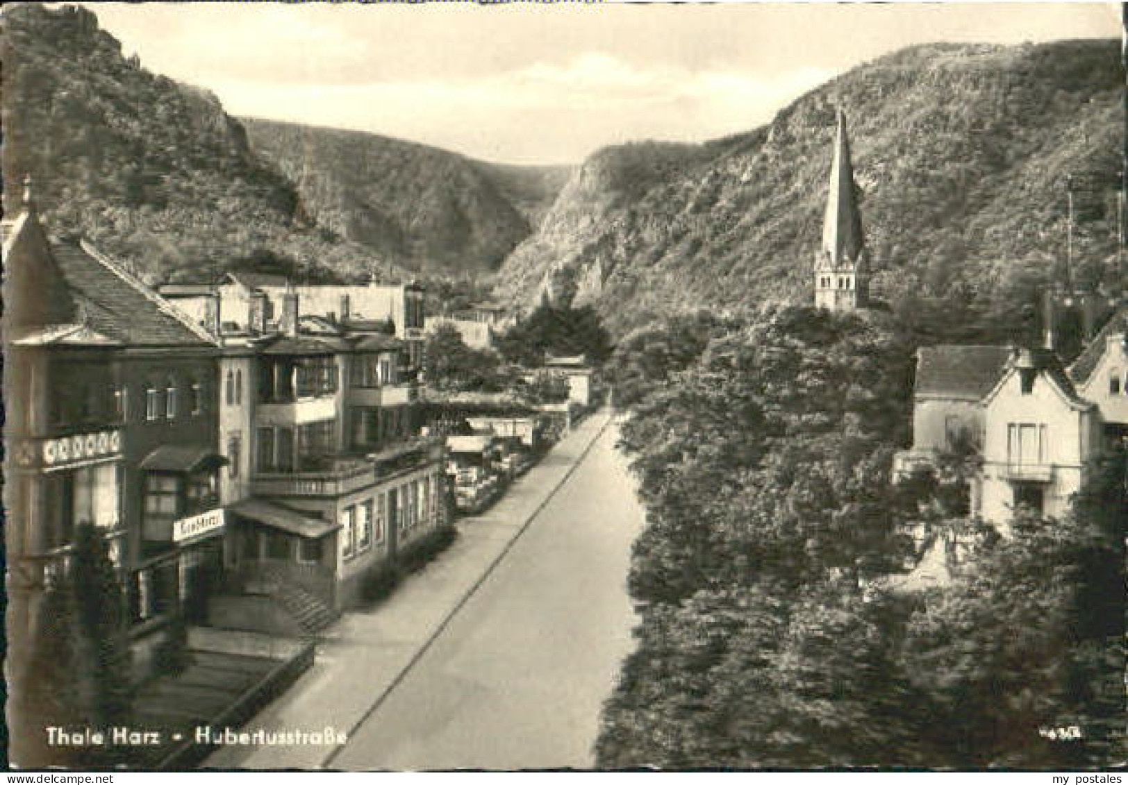 Thale Harz Thale Hubertusstrasse x 1961