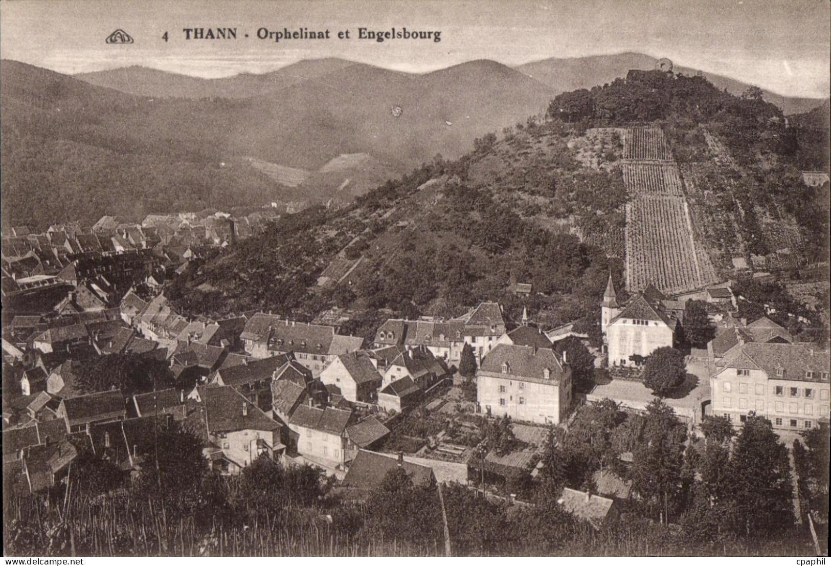 Thann - Orphelinat et Engelsbourg - CPA