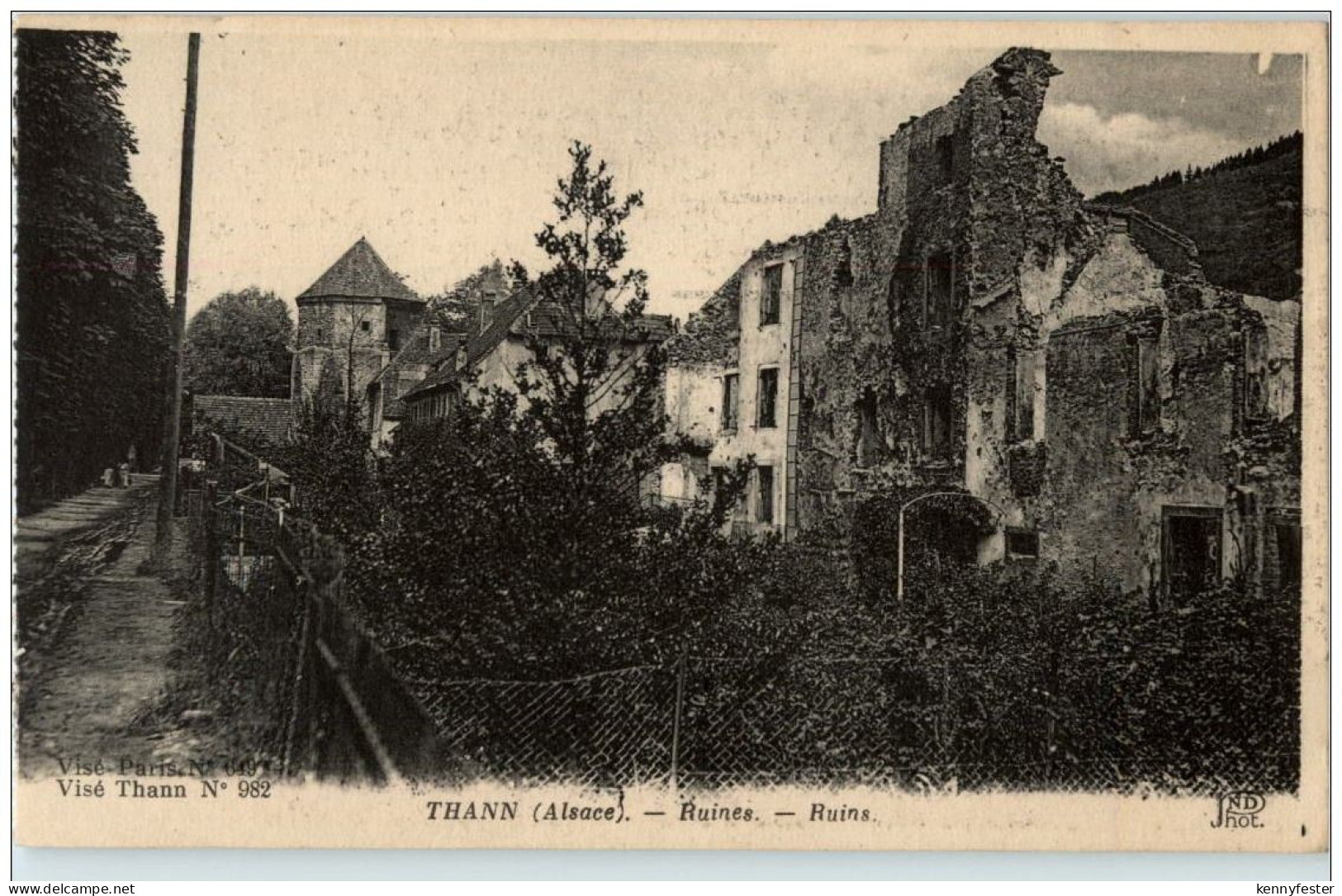Thann - Ruines