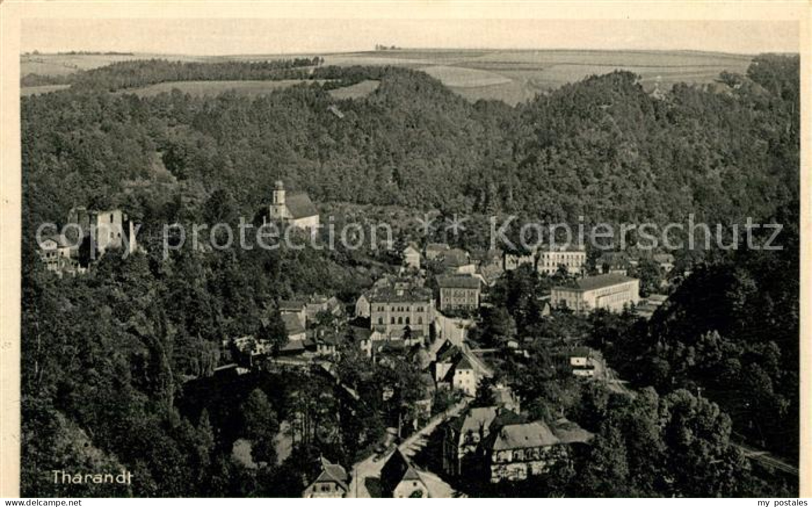 Tharandt Landschaftspanorama