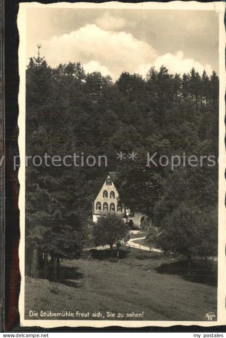 Tharandt Waldgasthaus Stuebemuehle