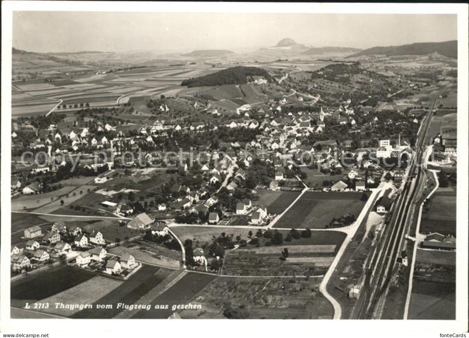 Thayngen Fliegeraufnahme