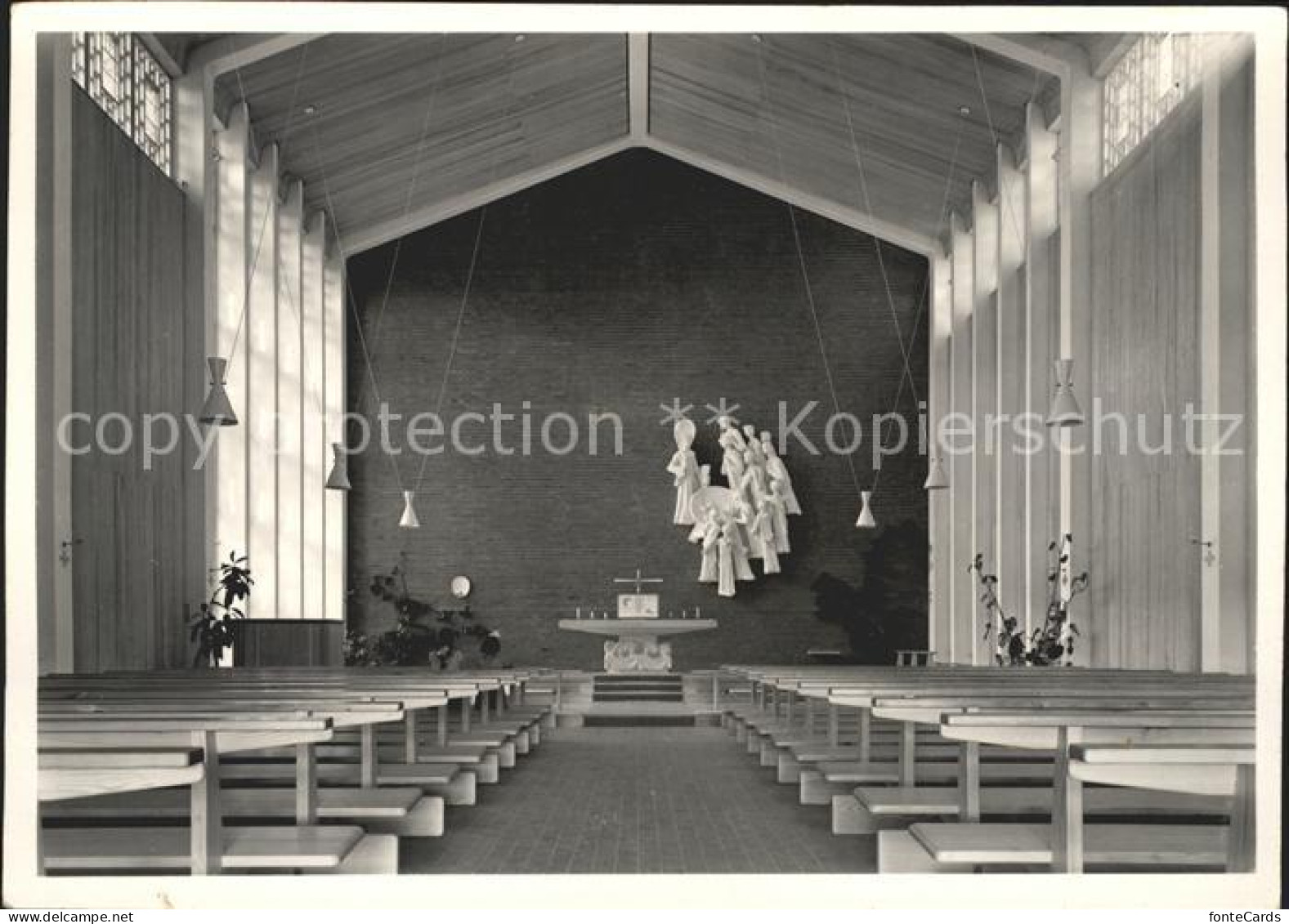 Thayngen Inneres der Kirche