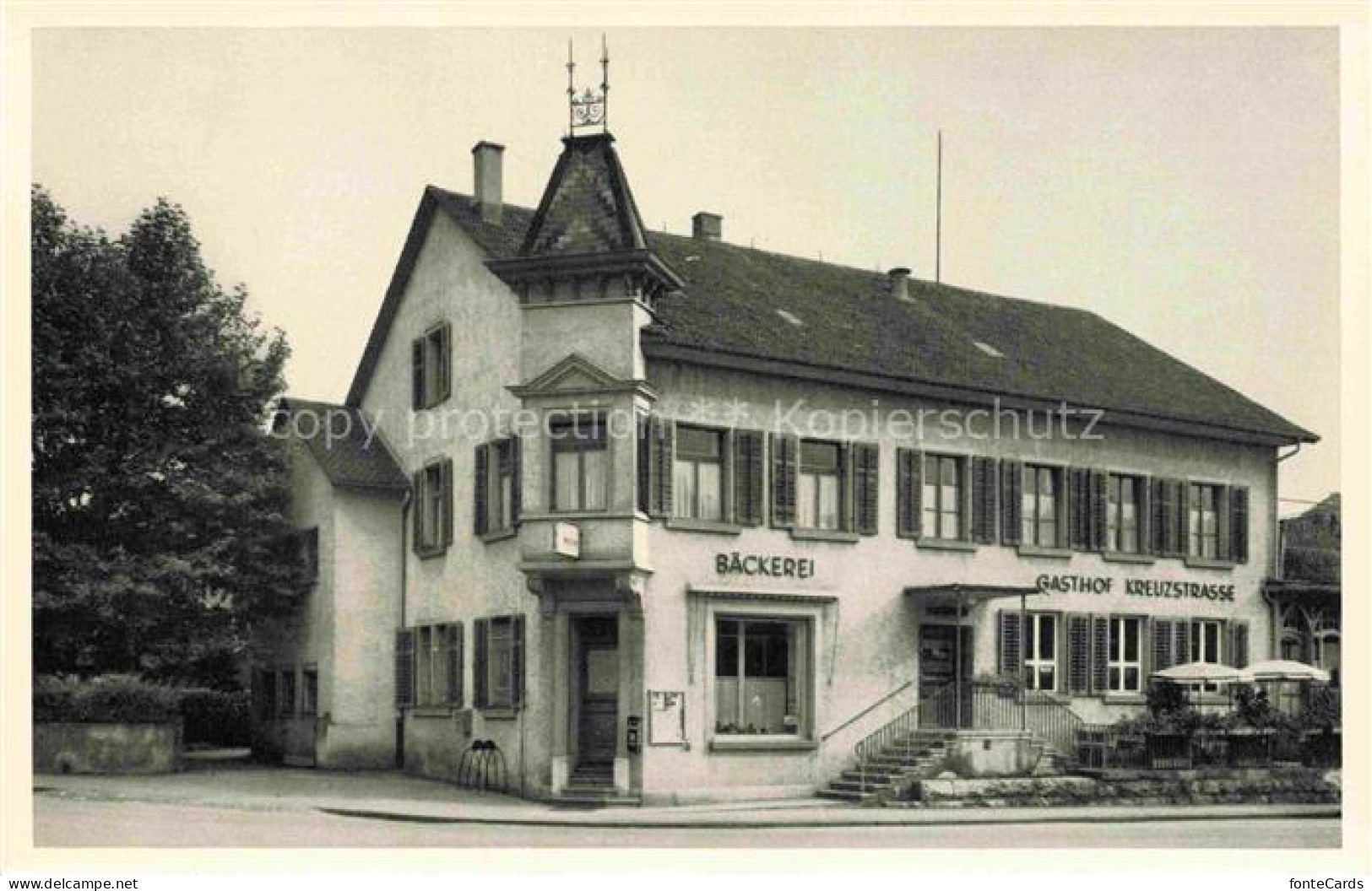 Thayngen Schaffhausen SH Baeckerei Gasthof Kreuzstrasse