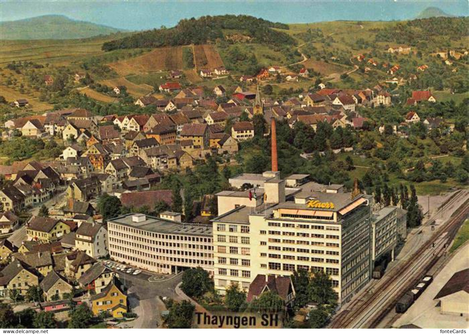 Thayngen SH Fliegeraufnahme