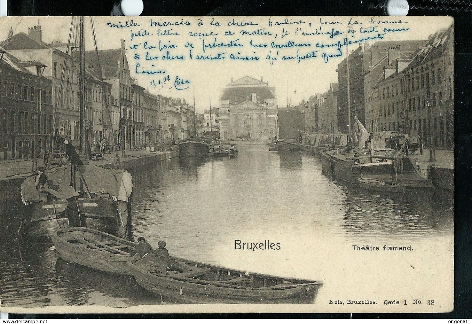 Théâtre flamand  - obl. 25/01/1905