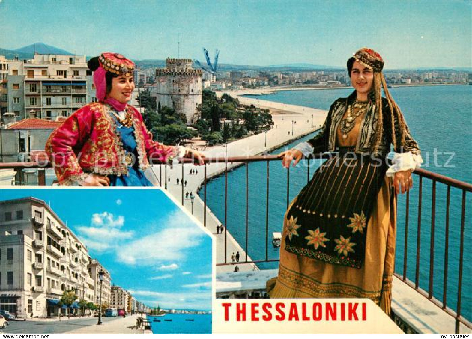 Thessaloniki Junge Frauen Trachten
