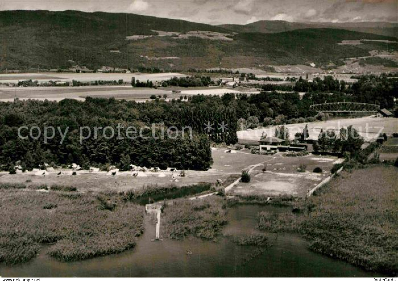 Thielle Fliegeraufnahme