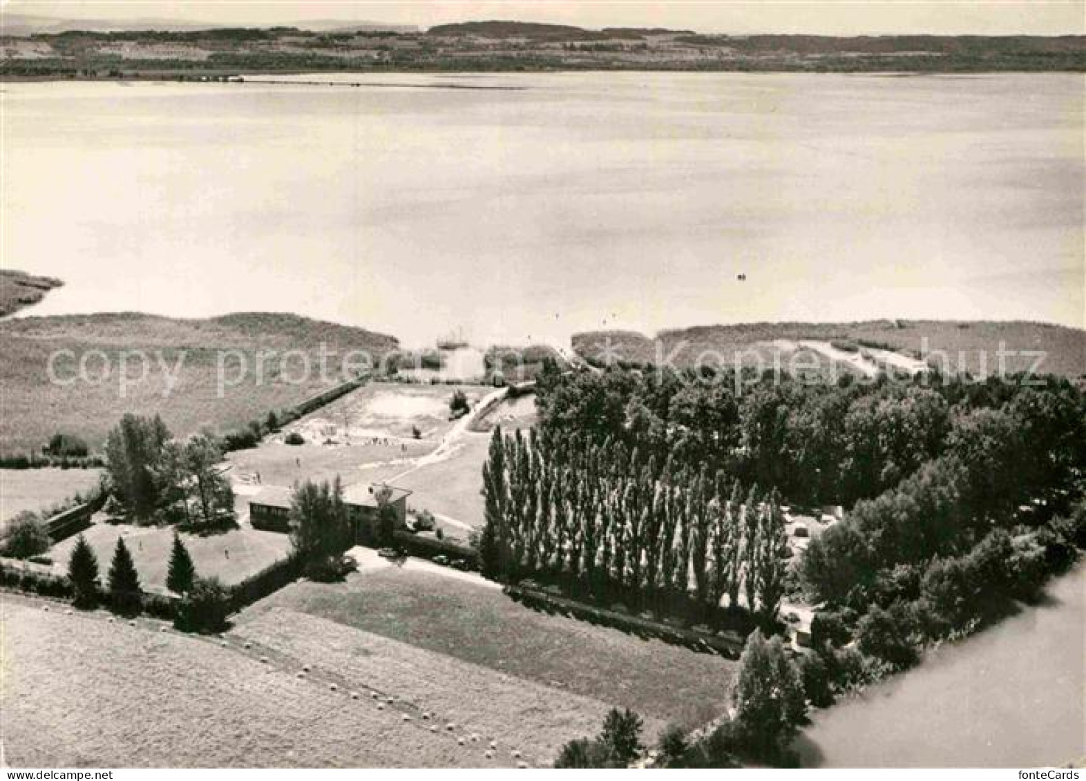 Thielle Fliegeraufnahme Zielbruecke