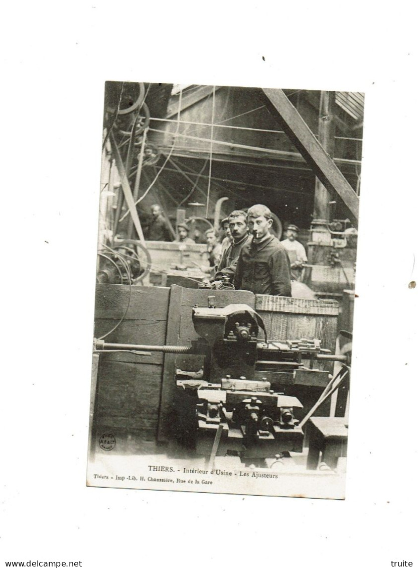 THIERS INTERIEUR D'USINE LES AJUSTEURS