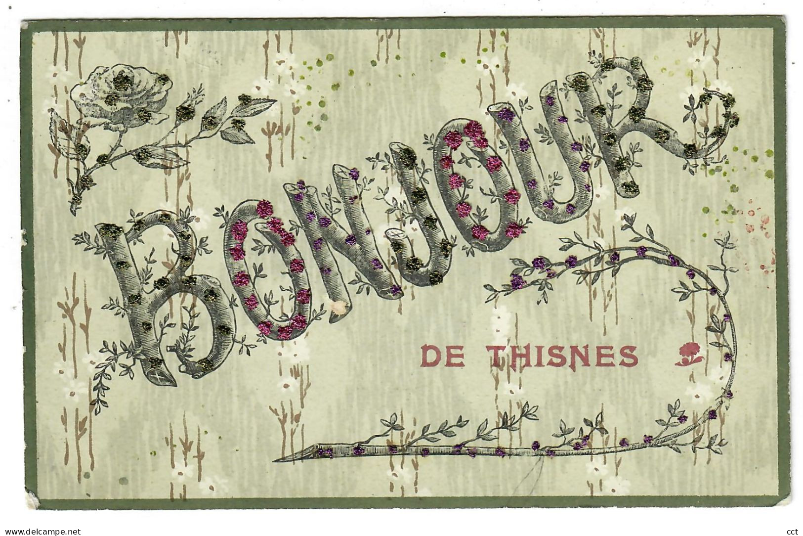 Thisnes  Hannuit   Bonjour de Thisnes  1906