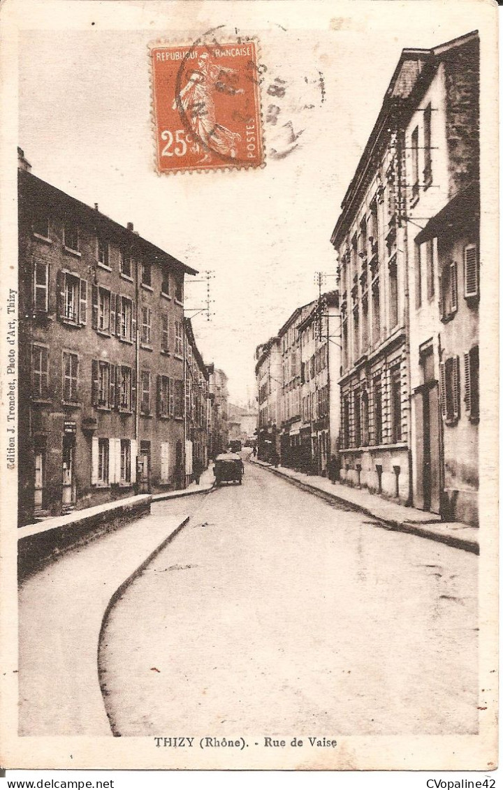 THIZY (69) Rue de Vaise