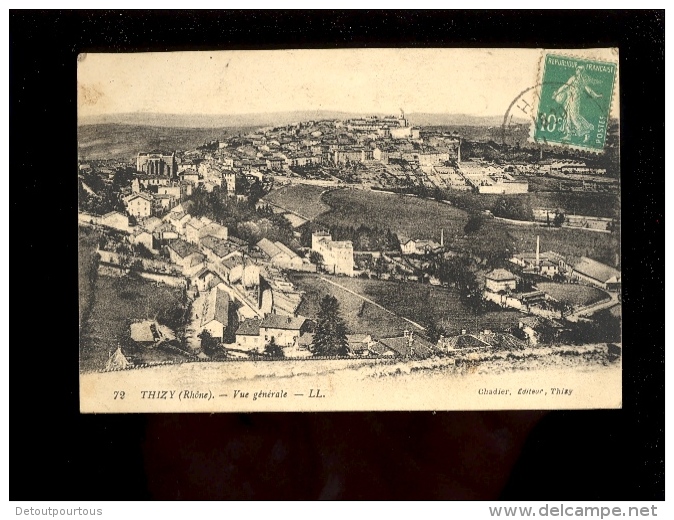 THIZY Rhône : vue générale