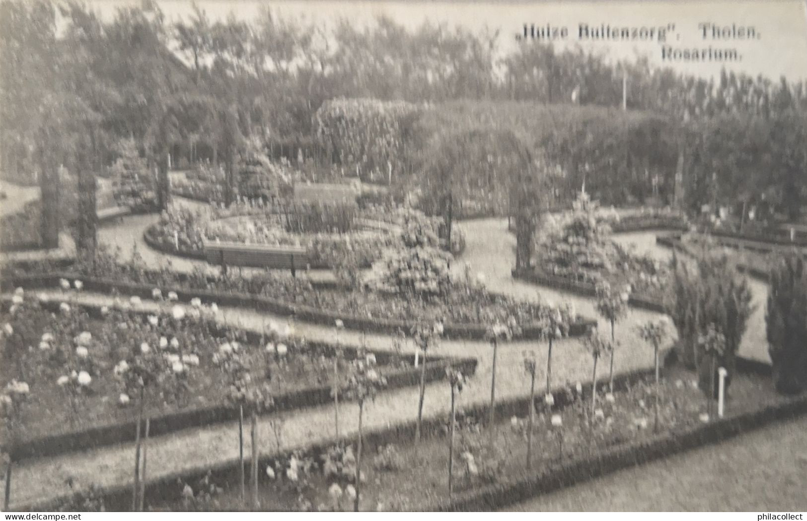 Tholen - Tolen (Zld.) Huize Buitenzorg (Rosarium) 1919