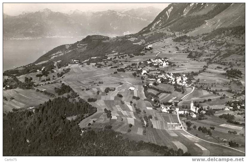 THOLLON 74 - Vue générale aérienne