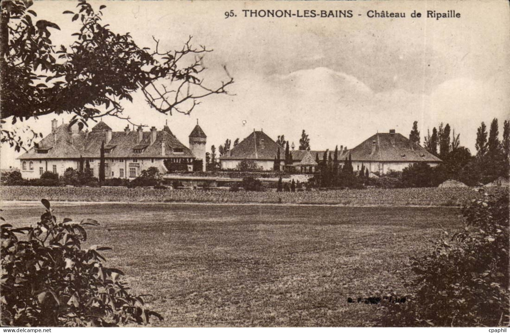 Thonon les Bains - Chateau de Ripaille - CPA