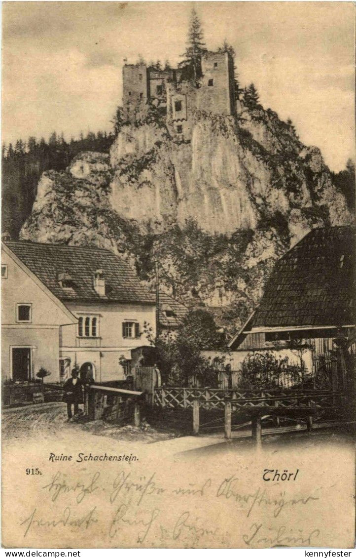 Thörl bei Aflenz/Steiermark - Thörl - Ruine Schachenstein