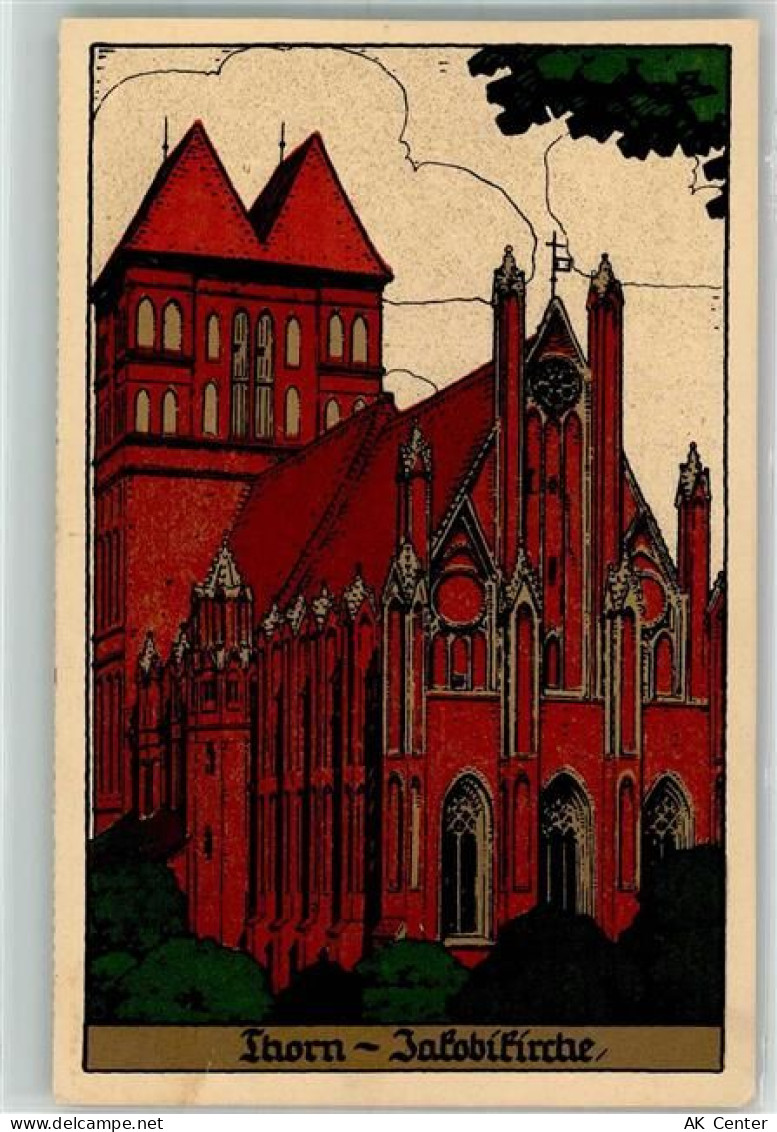 Thorn Torun Künstlersteindruck Jakobikirche - 13640574