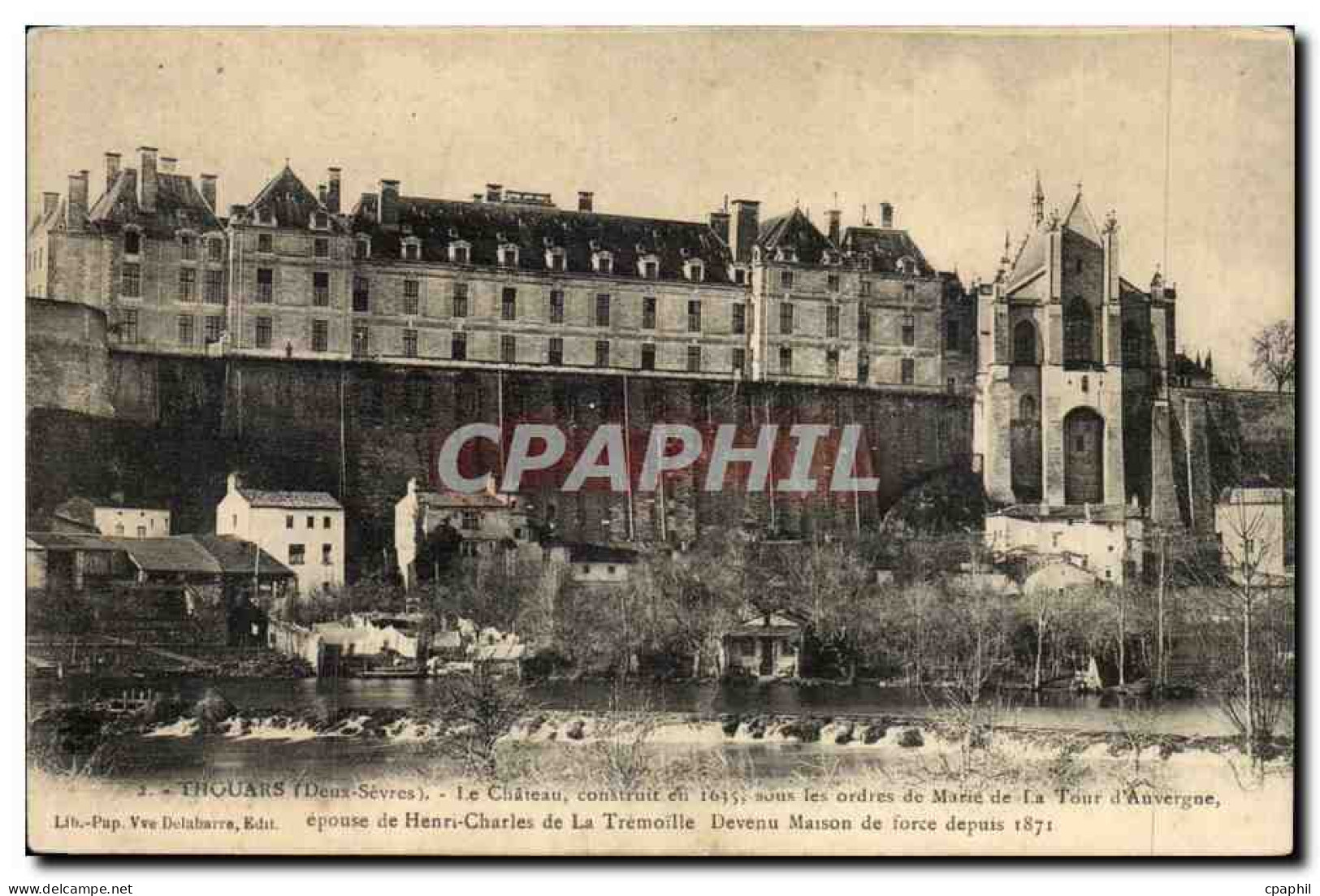 Thouars CPA Le chateau