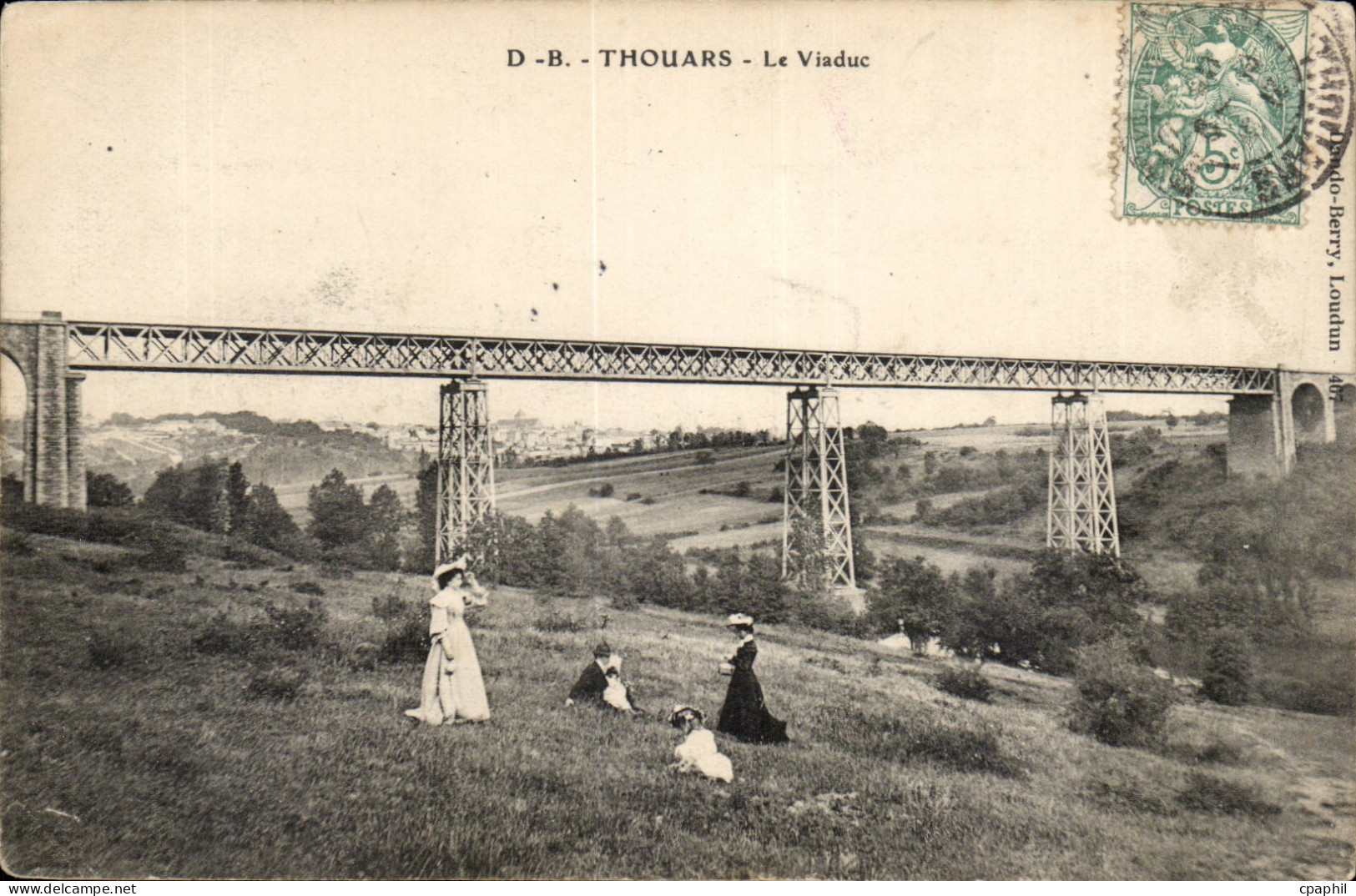 Thouars CPA Le viaduc