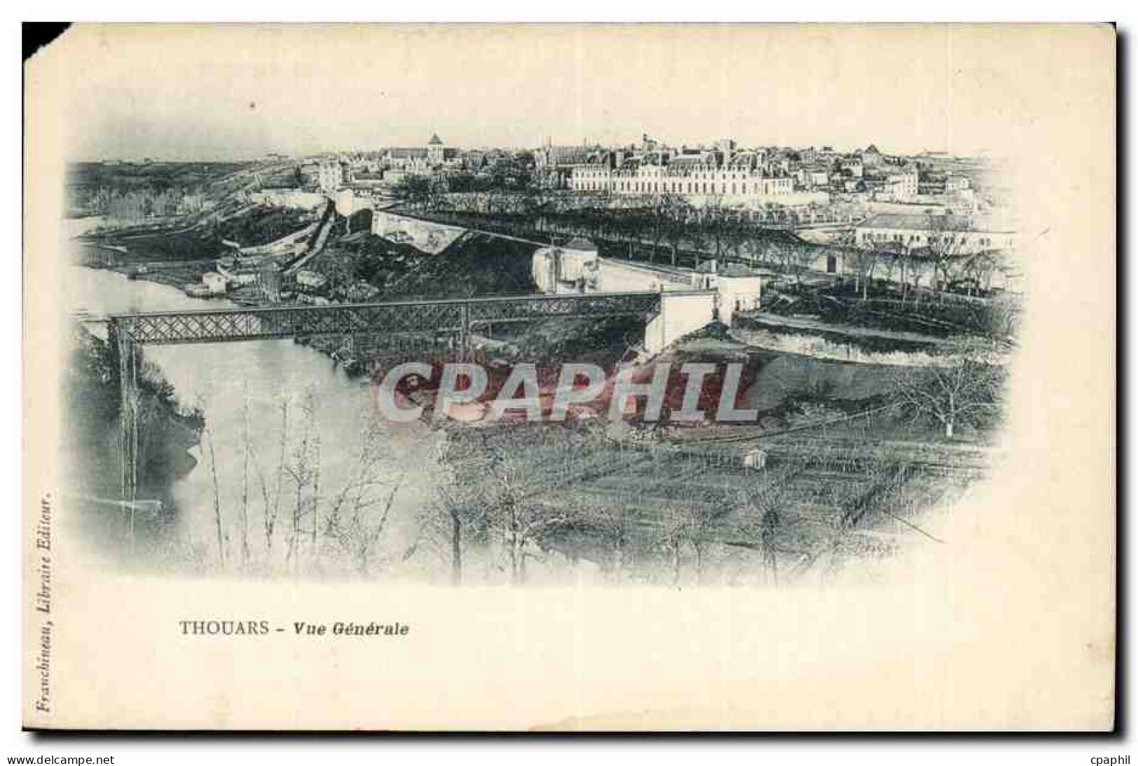 Thouars - Vue Generale - CPA