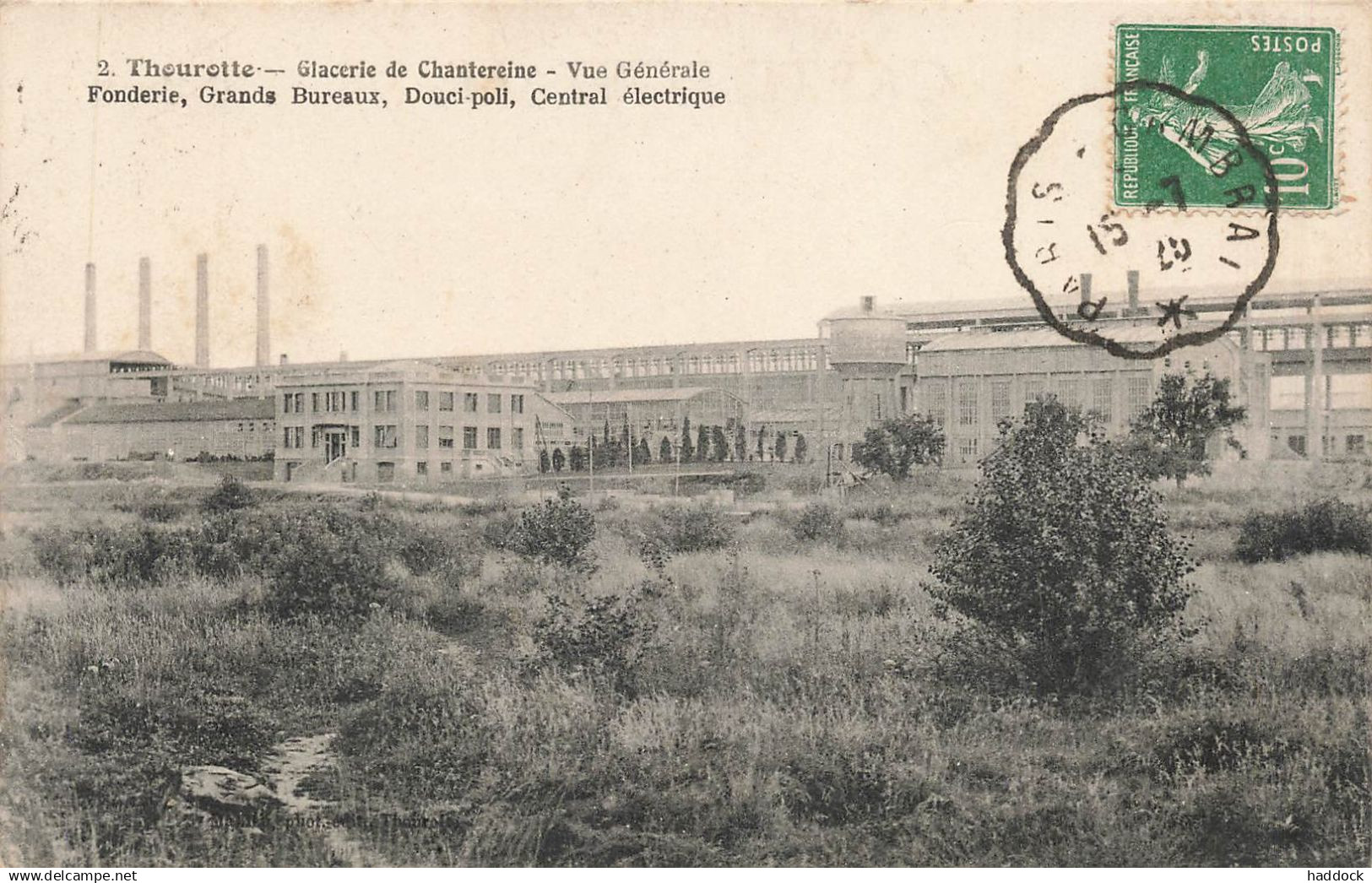 THOUROTTE - GLACERIE DE CHANTEREINE