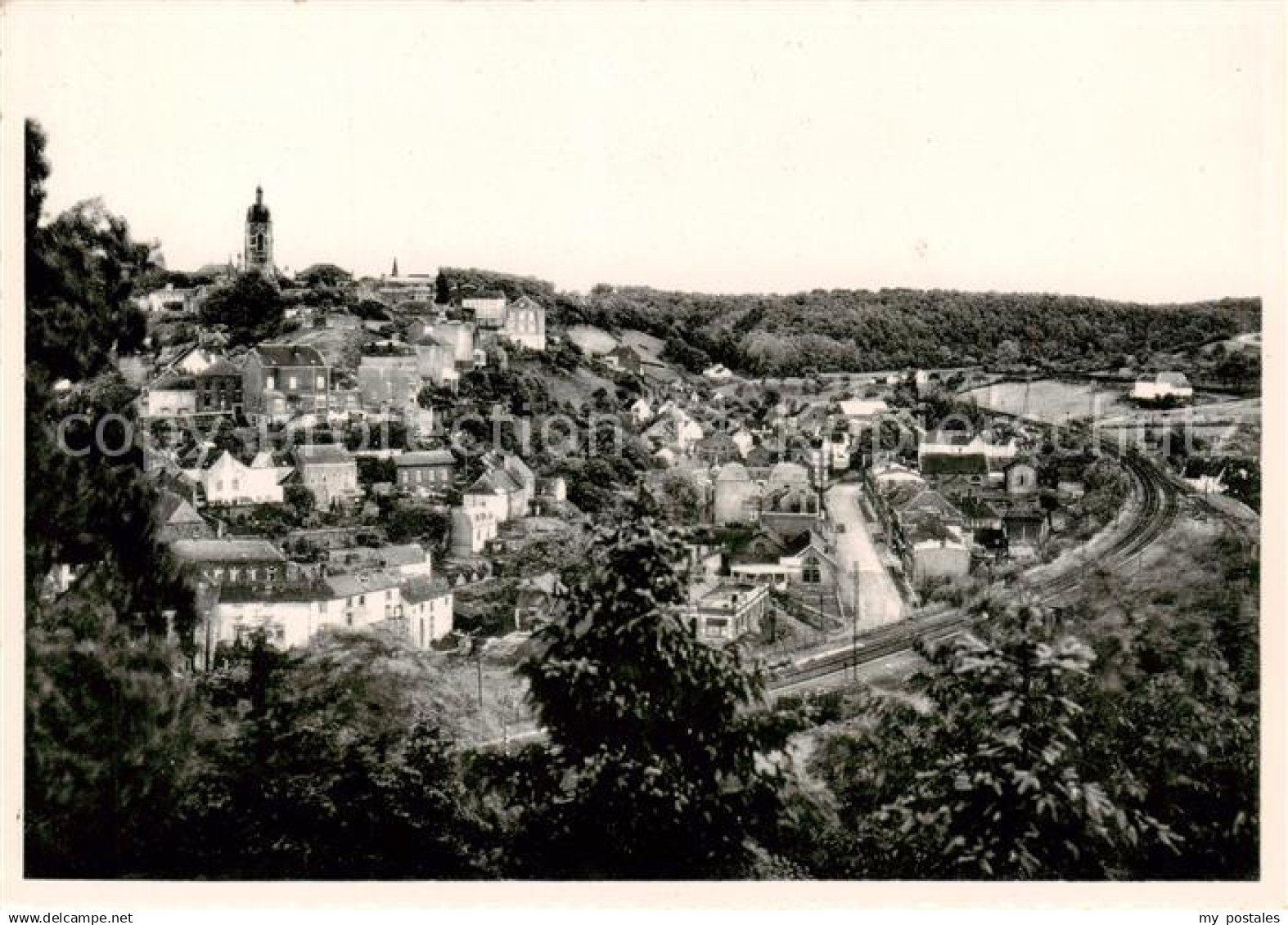 Thuin Wallonie Vue prise du Chateau Beauregard