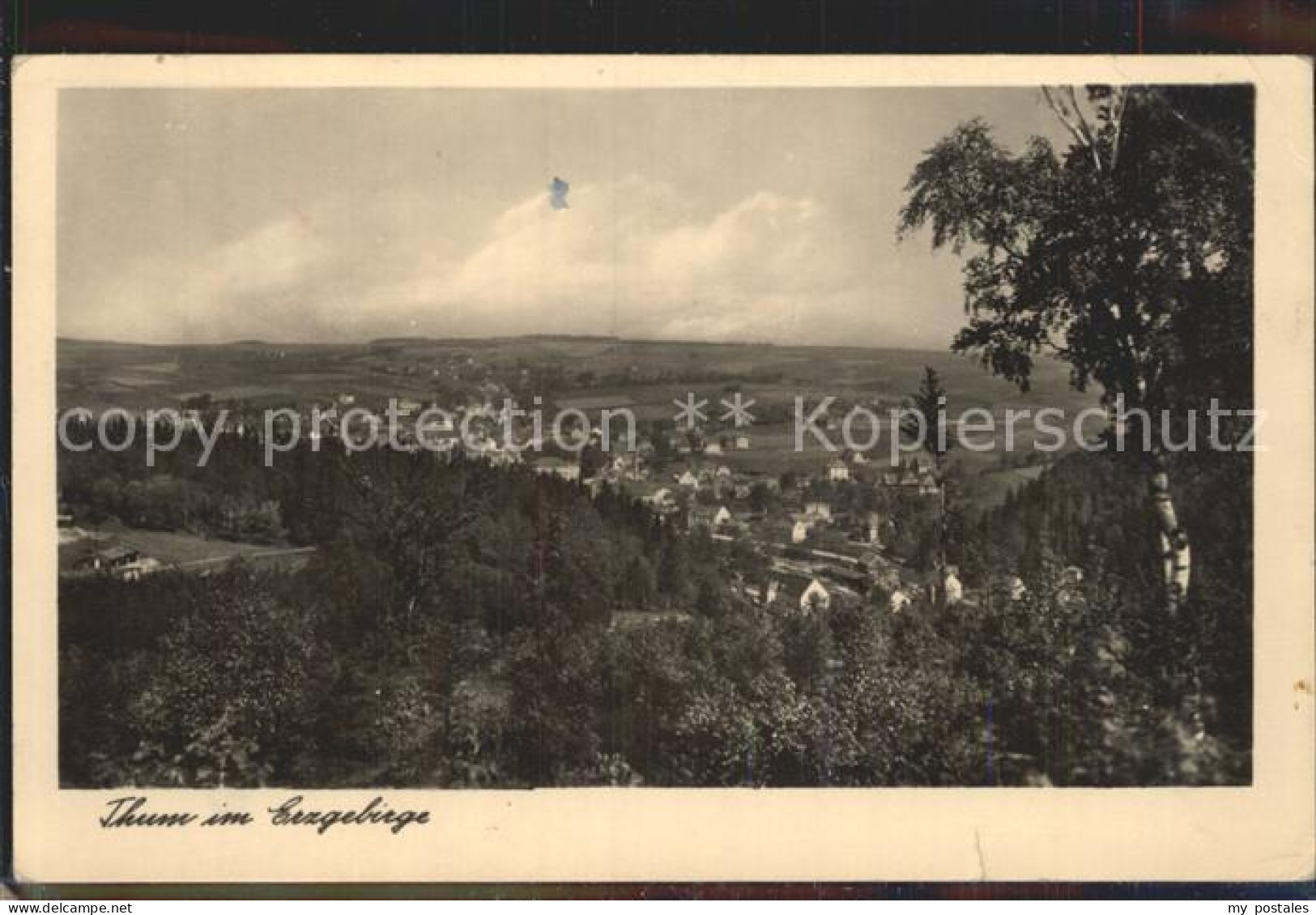 Thum Erzgebirge Panorama