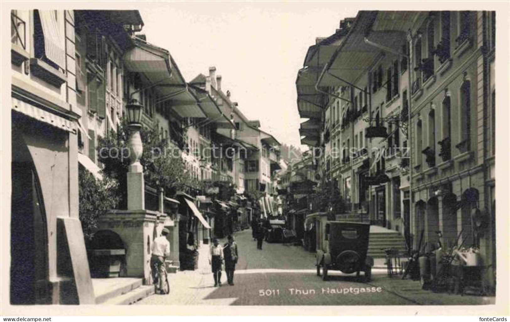THUN Thoune BE Hauptgasse