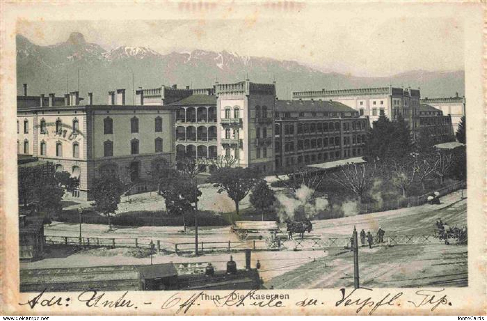 THUN Thoune BE Kasernen