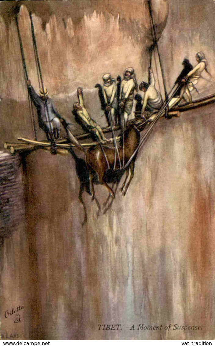 TIBET - Carte postale  - A moment of Suspense - L 67750