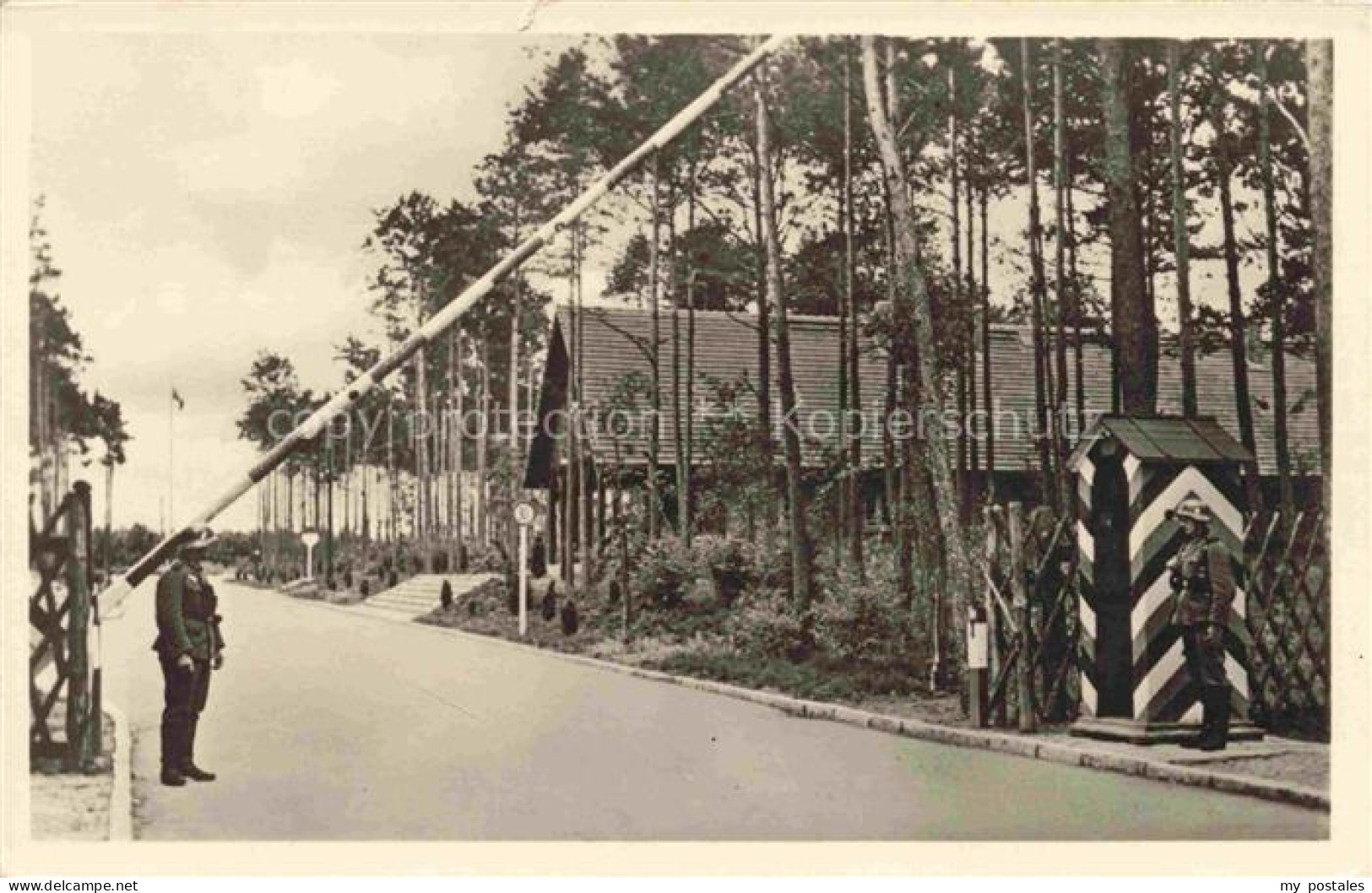 Tiborlager Ciborz Skape Swiebodzin Lebus PL Eingang