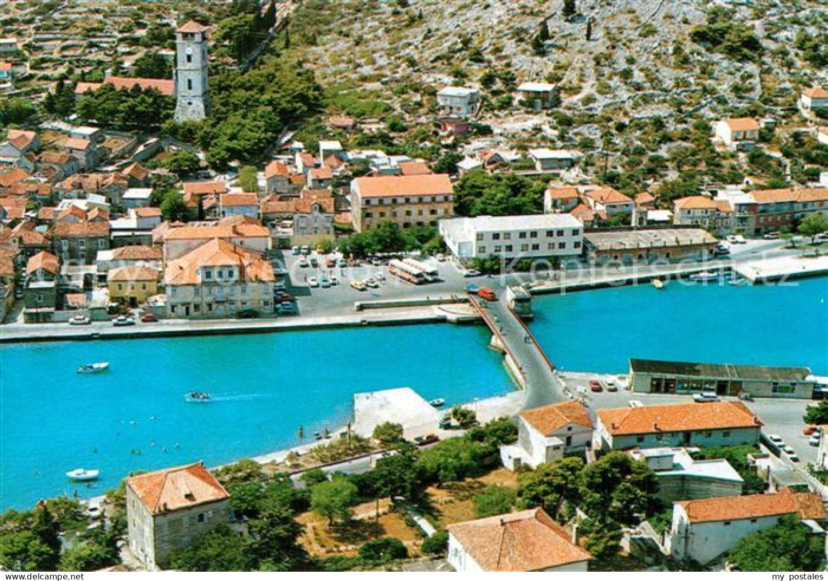 Tijesno Bosnien Herzegowina Fliegeraufnahme