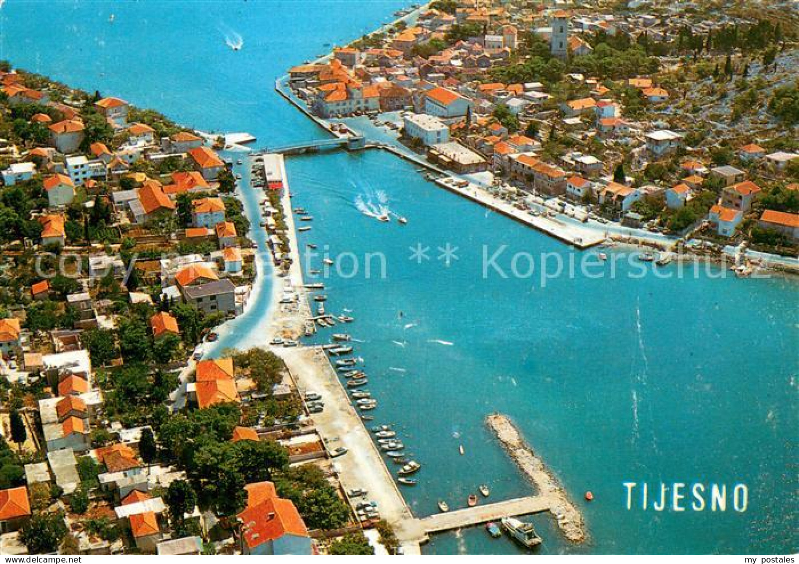 Tijesno Bosnien Herzegowina Fliegeraufnahme