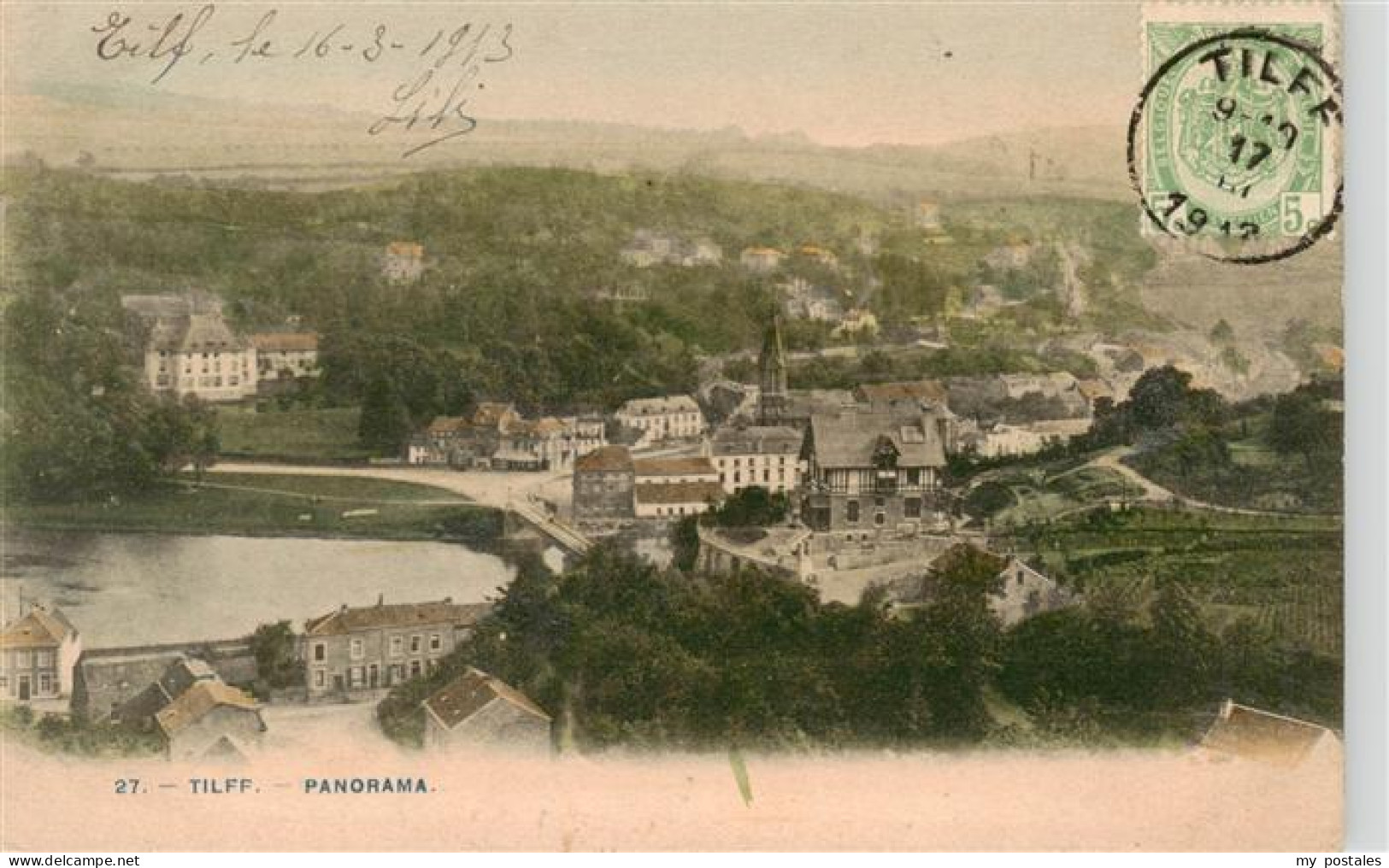 Tilff Esneux Belgie Panorama