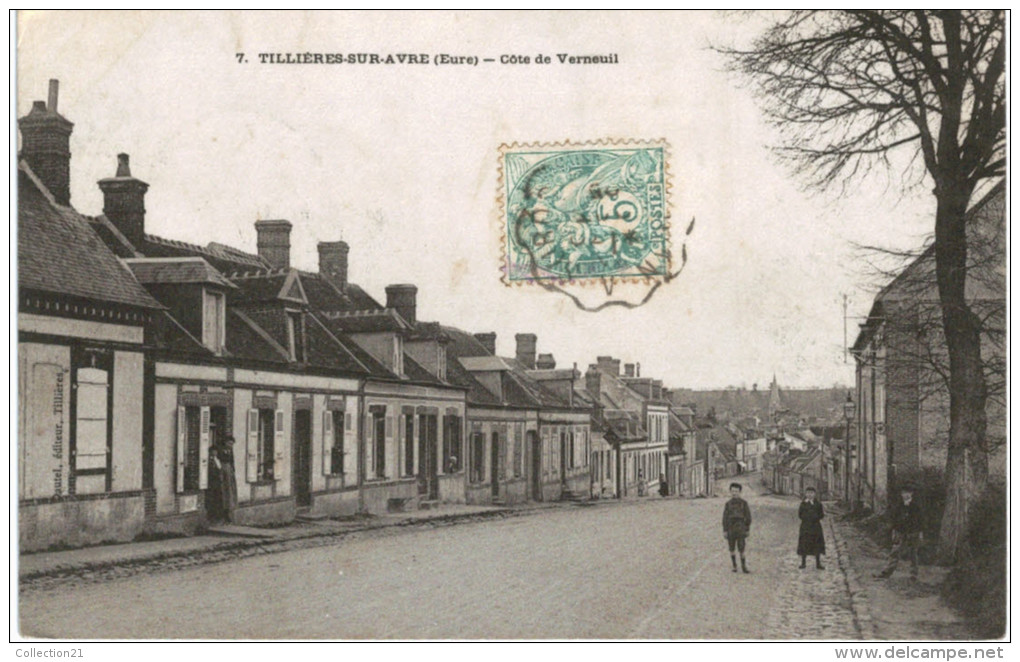 TILLIERES SUR AVRE .... COTE DE VERNEUIL