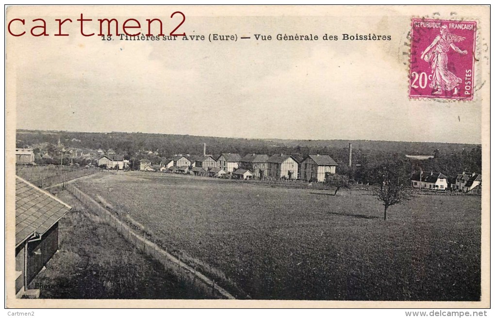 TILLIERES-SUR-AVRE VUE DES BOISSIERES 27 EURE