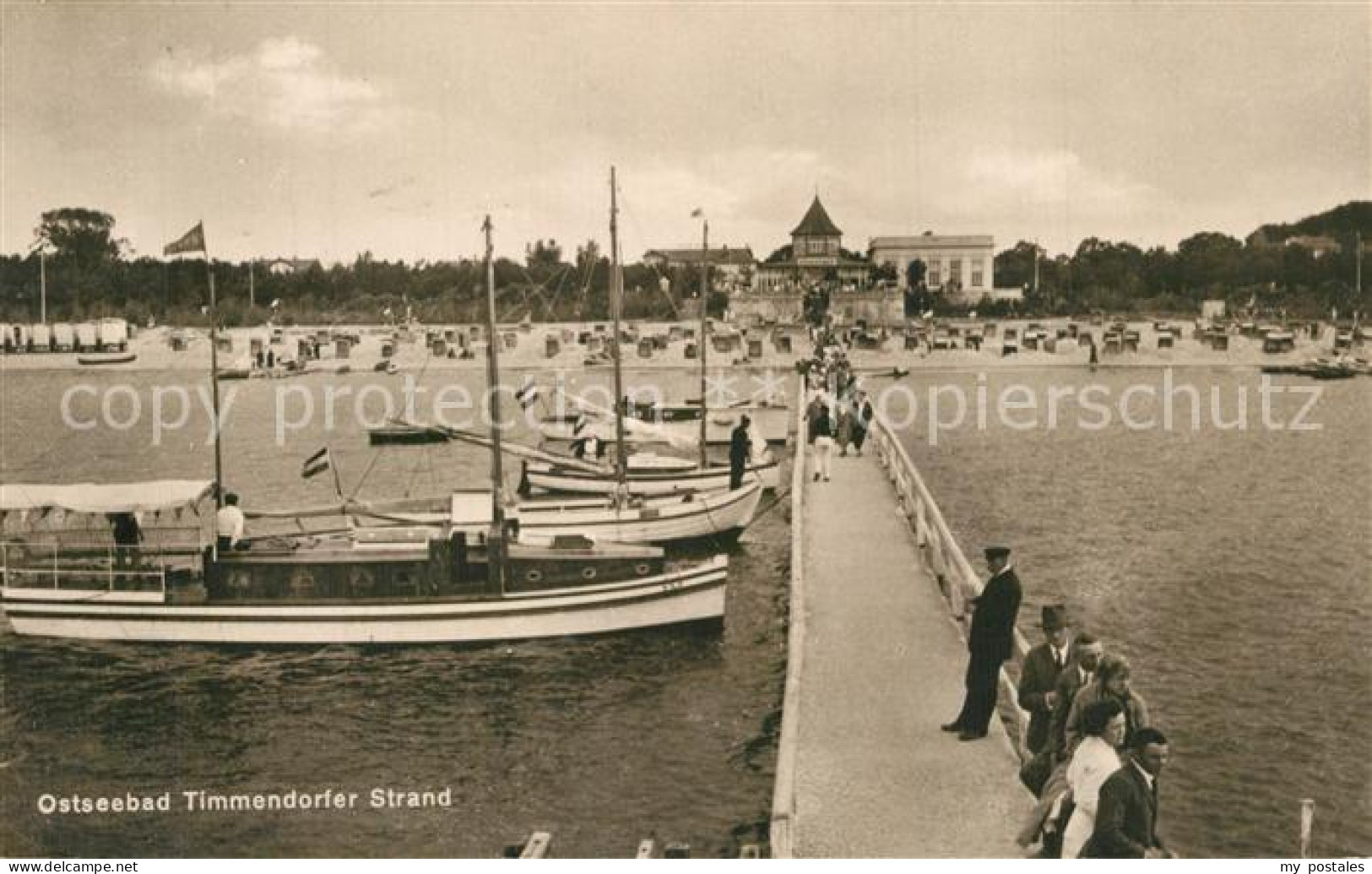 Timmendorfer Strand Bootssteg Strand